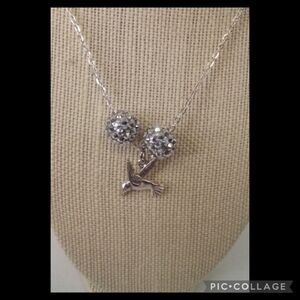 Hummingbird Silver Necklace